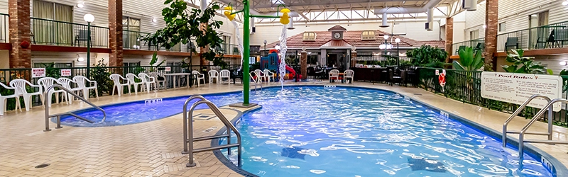 Pool at the Victoria Inn Hotel & Convention Centre, Brandon, Manitoba